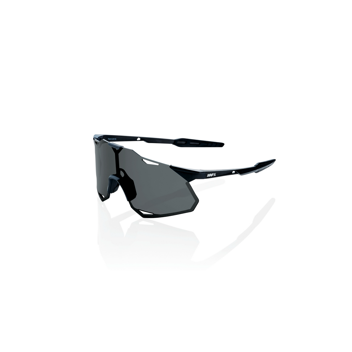 100% Hypercraft XS Sunglasses Matte Black (Smoke Lens) – CCACHE