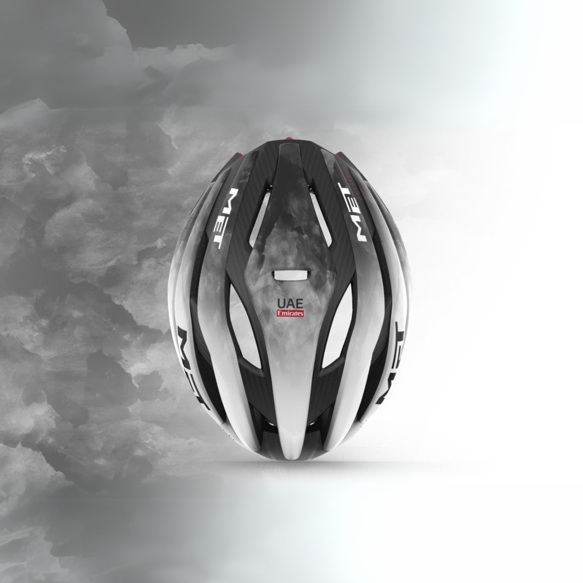 MET Trenta 3K 碳纤维公路头盔 - 阿联酋航空车队版