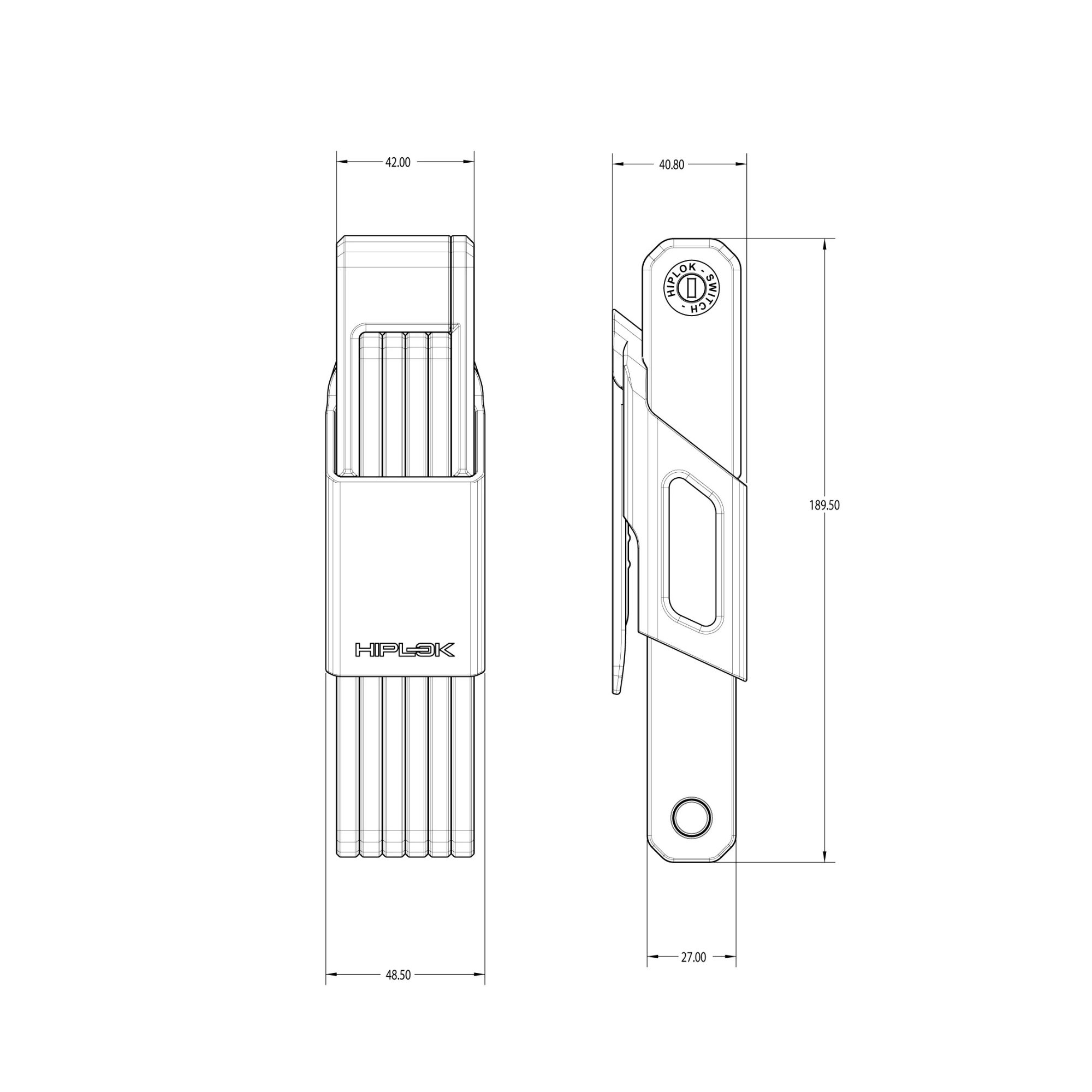Hiplok Switch - Urban Green