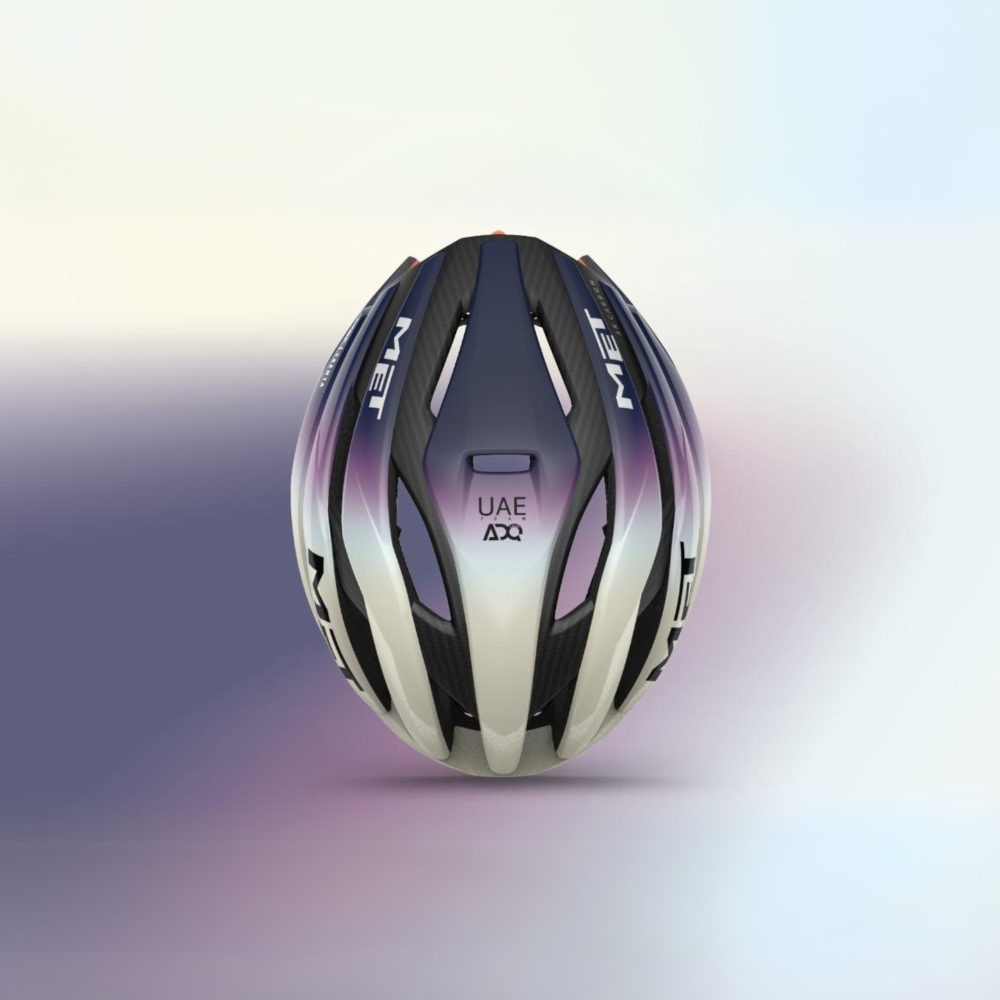 MET Trenta 3K 碳纤维公路头盔 - 阿联酋队 ADQ 版