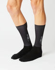 Fingerscrossed Aero Socks - Logo Black