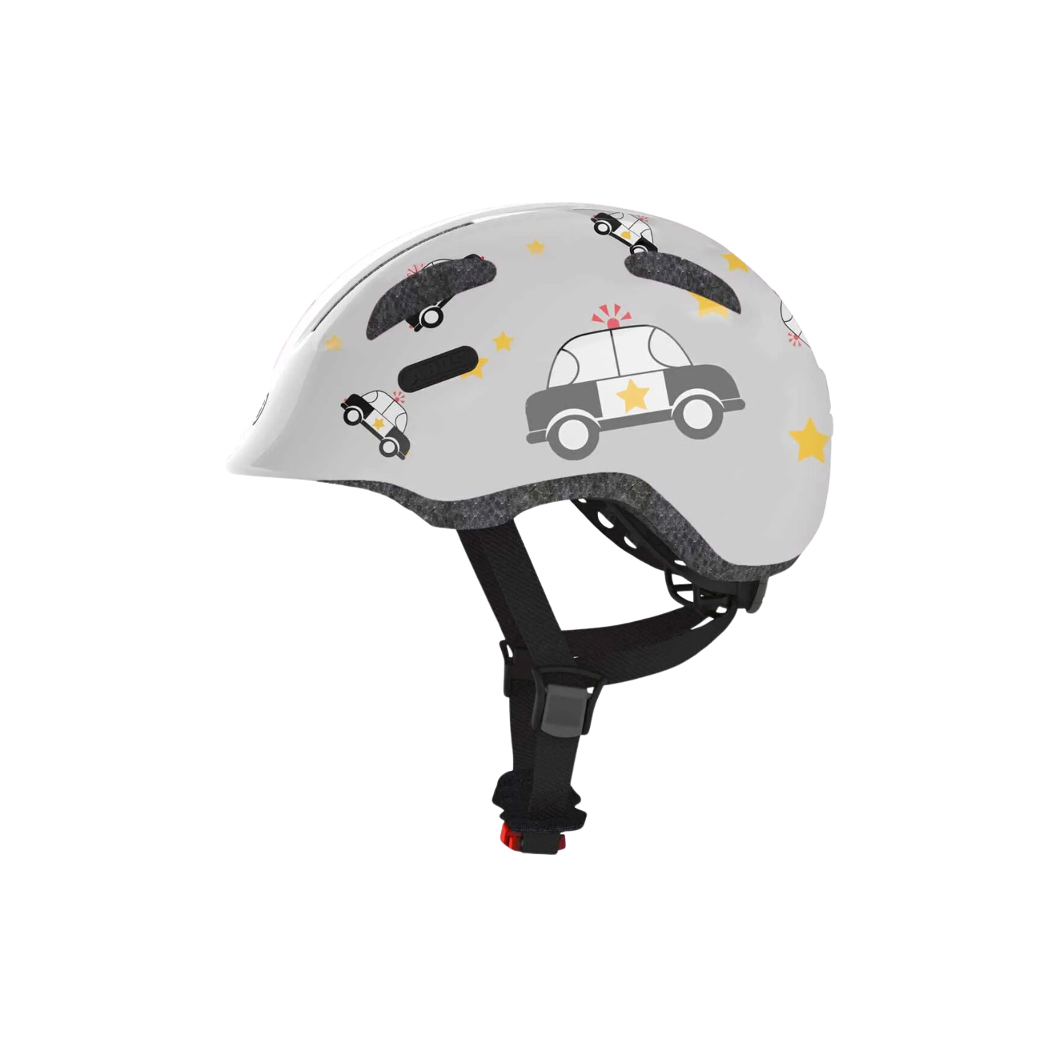 Abus Smiley 2.0 Kids Helmet Grey Police CCACHE