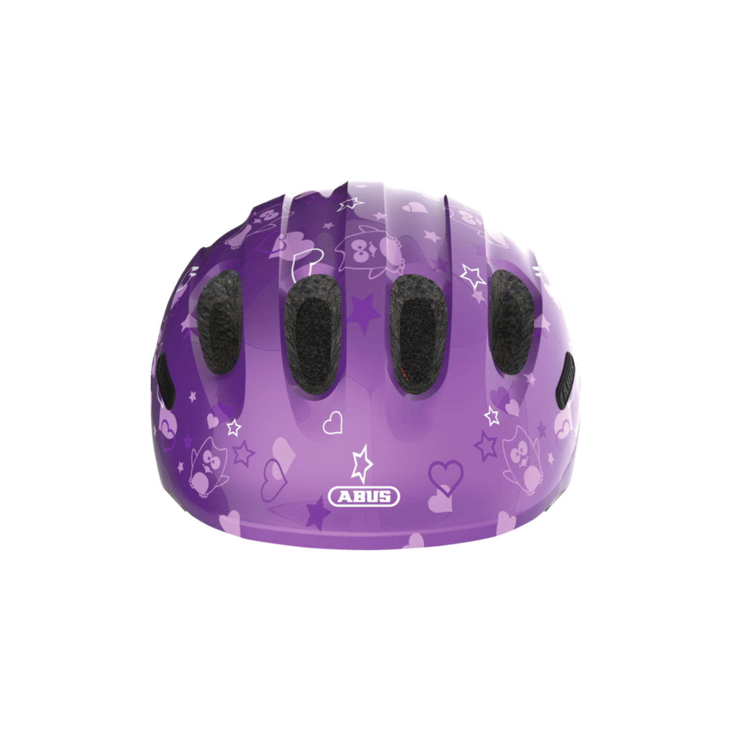 Abus Smiley 2.0 Kids Helmet - Purple Star