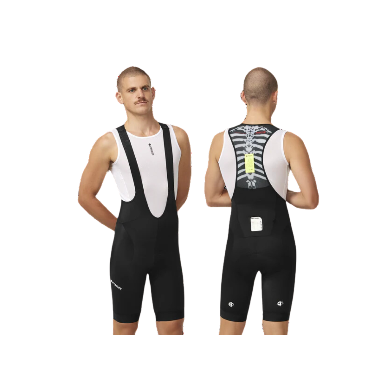 Attaquer Intra Bib Short - Black