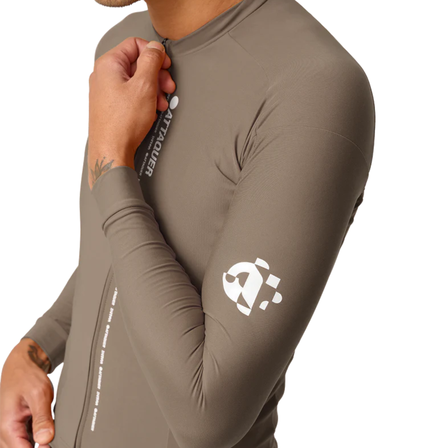 Attaquer Intra Winter Long Sleeve Jersey - Taupe
