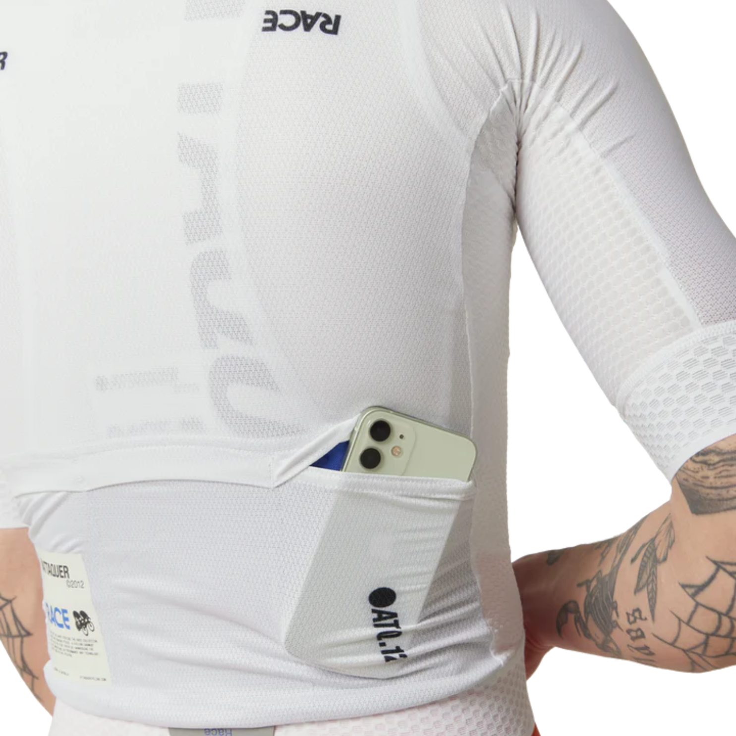 Attaquer Race Jersey -  White