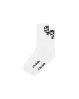 Attaquer Skull Logo Socks - White