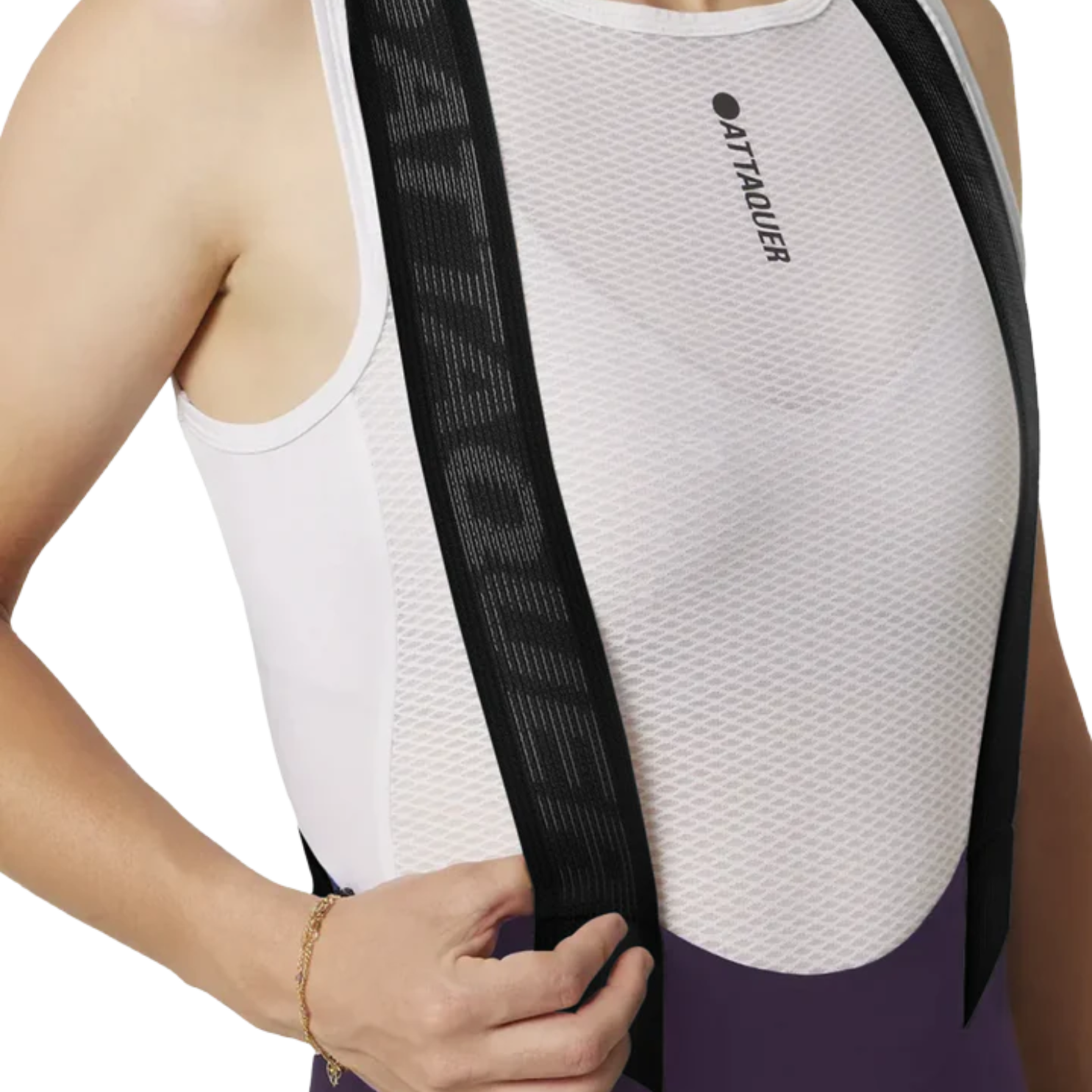 Attaquer Womens Race Bib Short -  Purple (Short)
