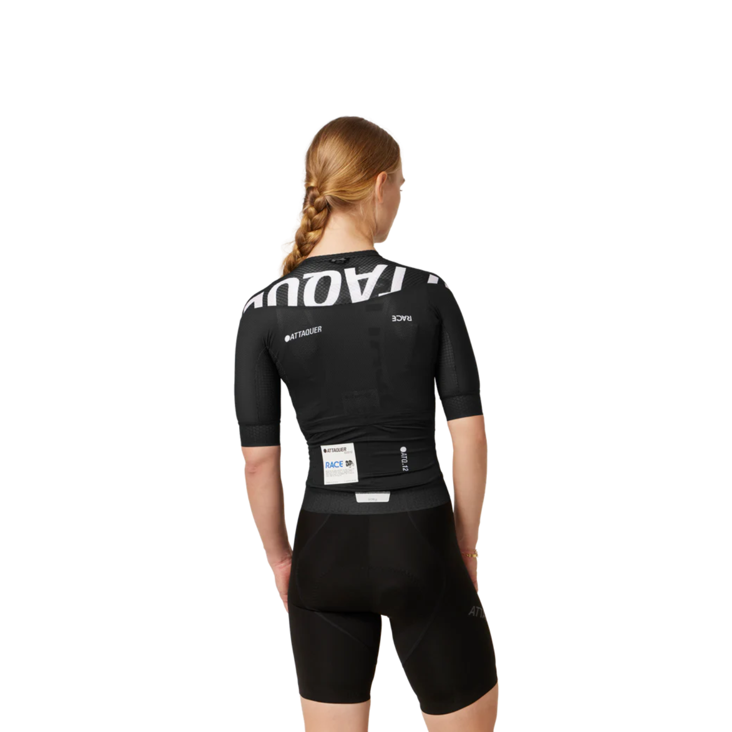 Attaquer Womens Race Jersey -  Black