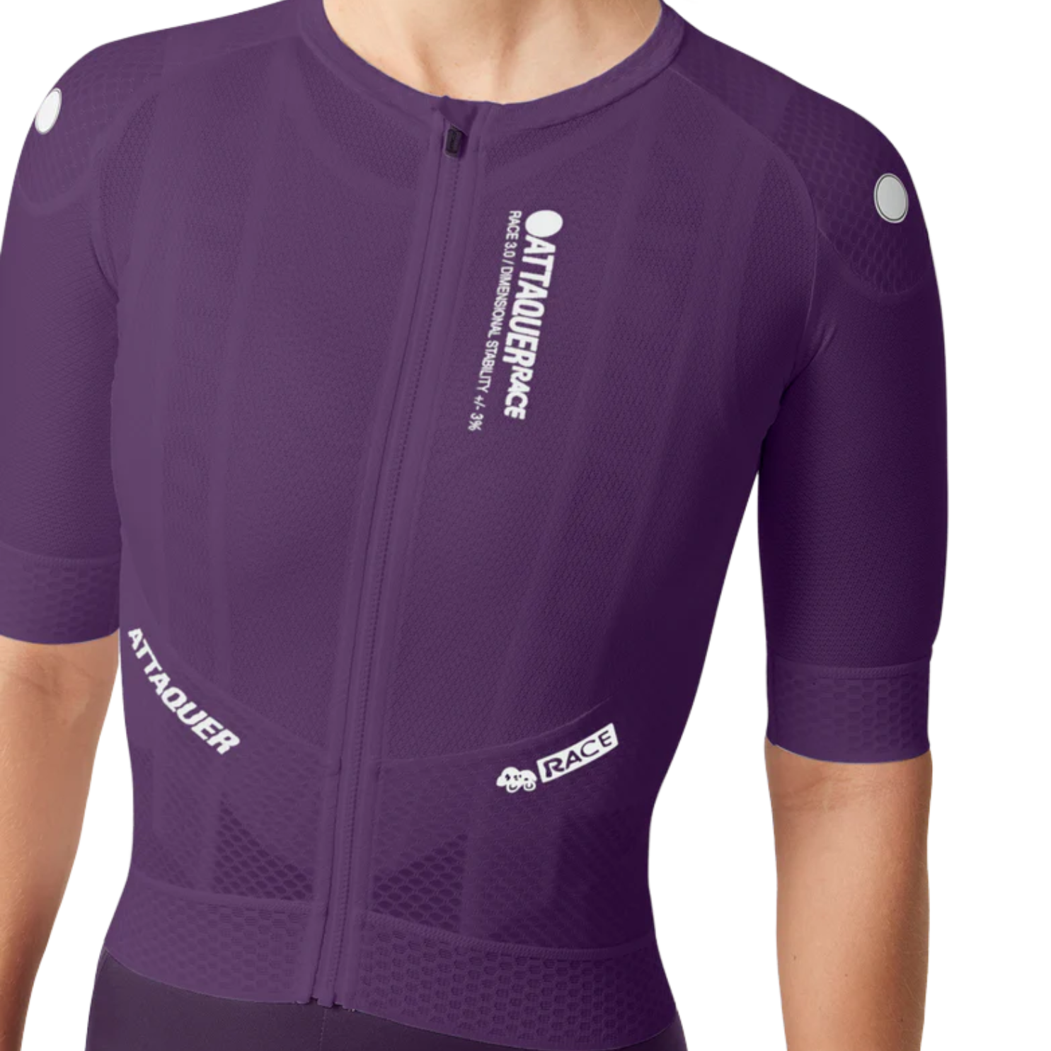 Attaquer Womens Race Jersey -  Purple