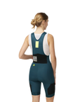Attaquer Womens Cargo Bib Short - Topaz