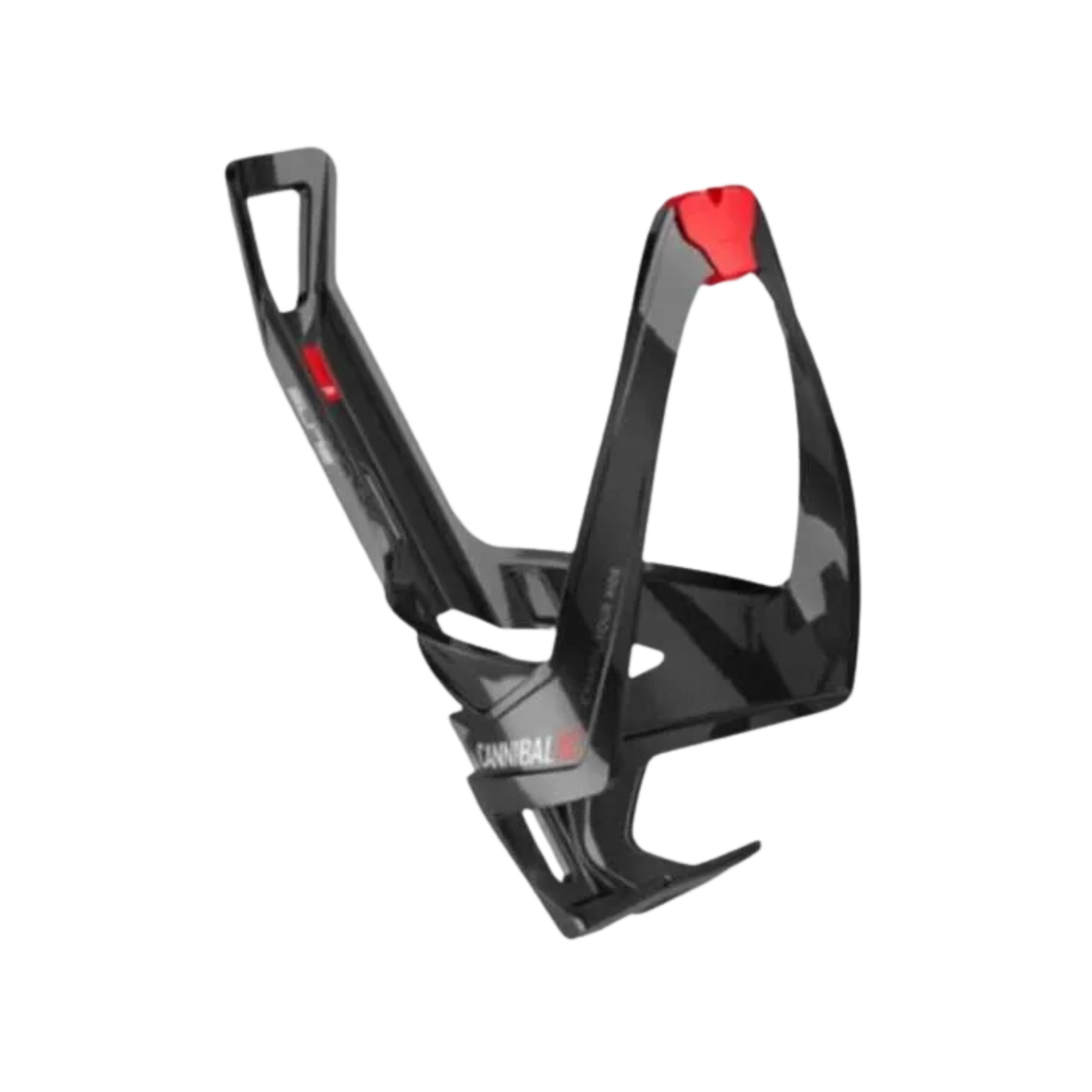 Elite Bottle Cage Cannibal XC - Black/Red