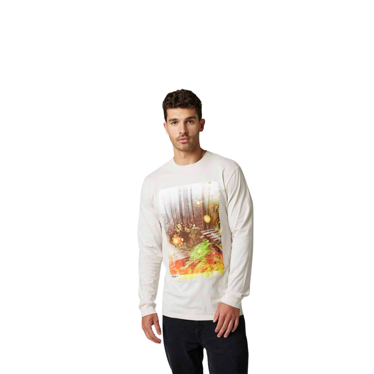 Fox Dilineation Premium Ls Mens T-Shirt