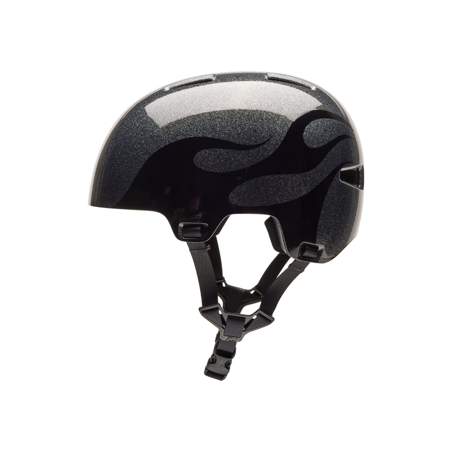 Fox Flight Mips Silver Metal Bmx Helmet