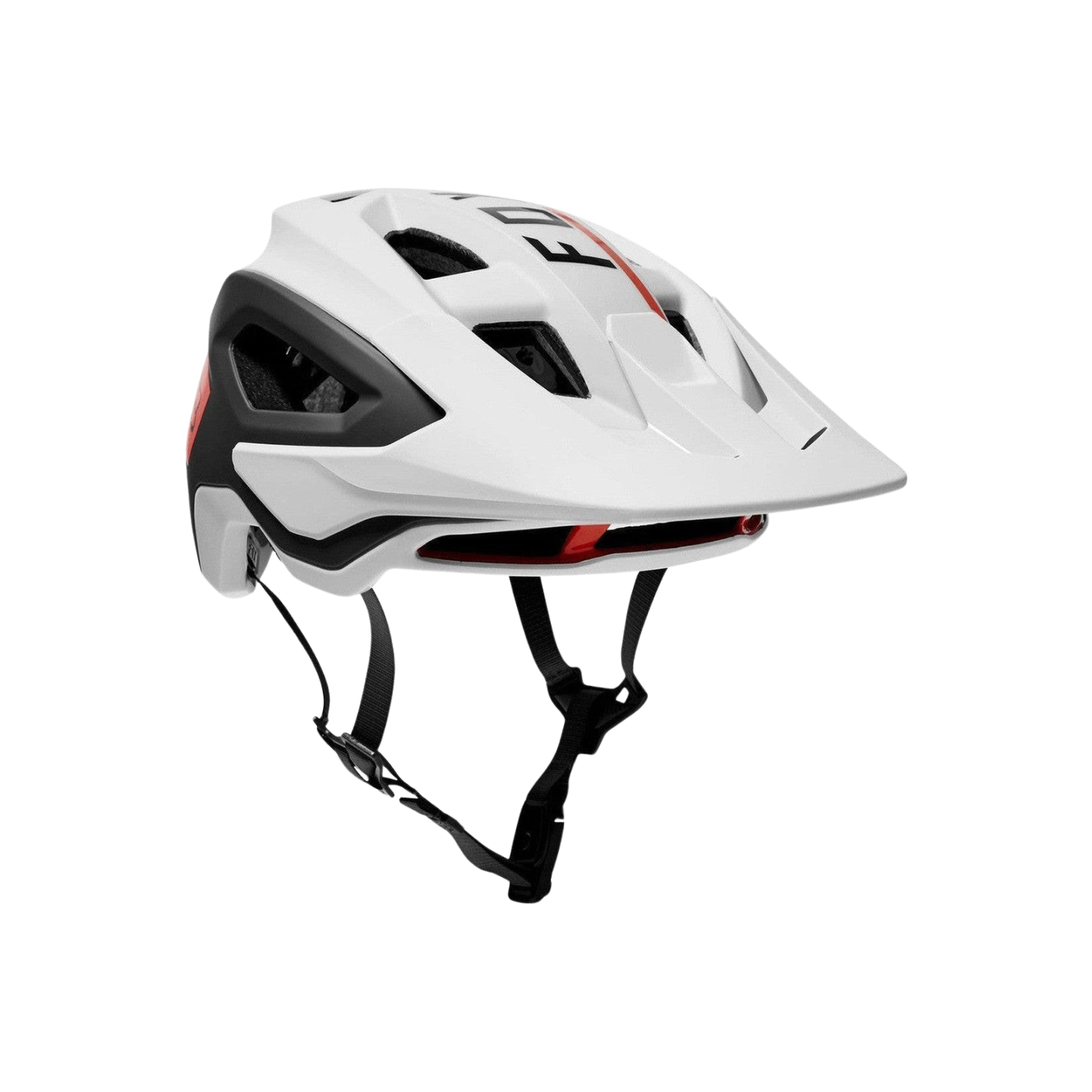 Fox Speedframe Pro Blocked Mips Mtb Helmet - White/Black