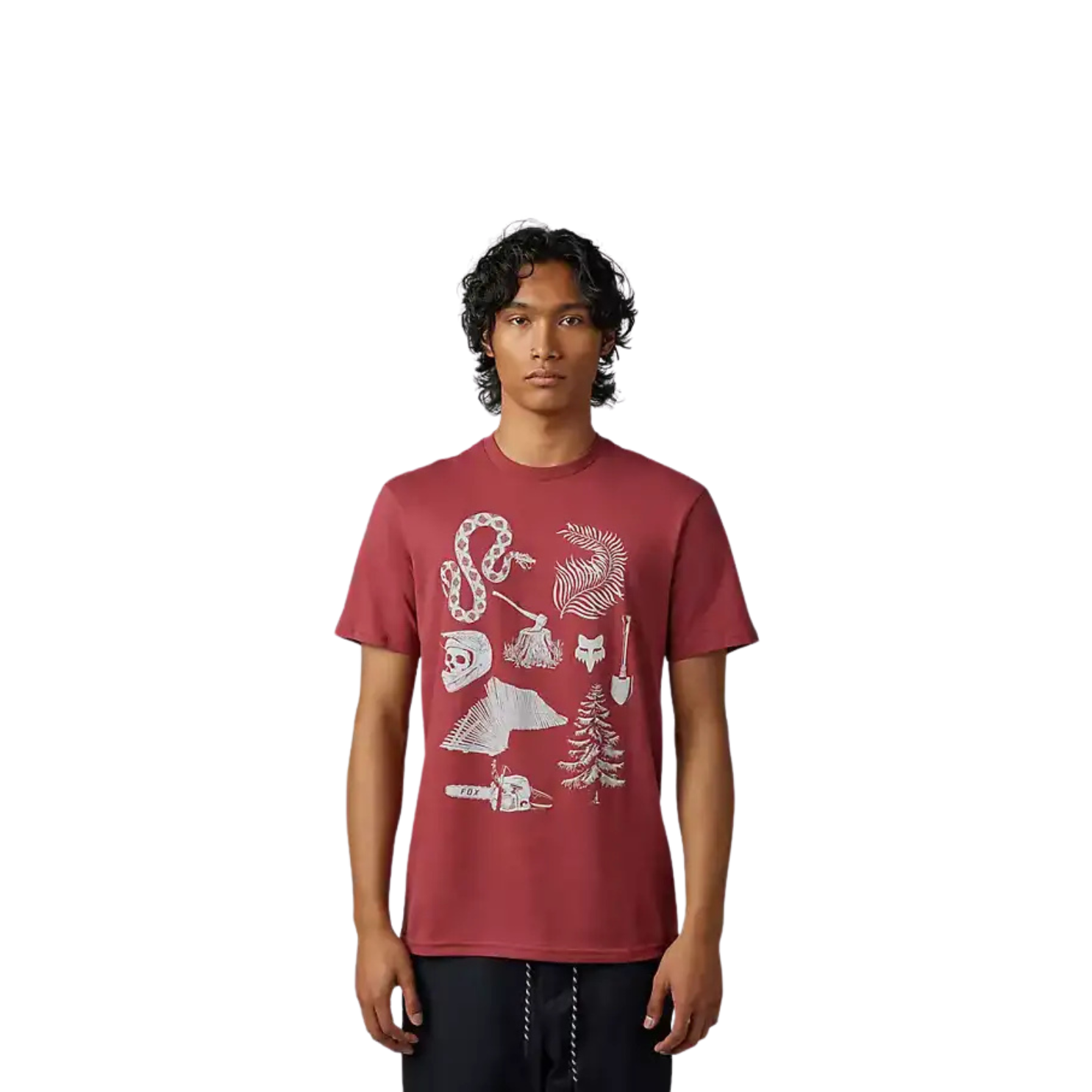 Fox Track Beast Ss Premium Mens T-Shirt