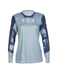 Fox Womens Defend Ls Jersey Taunt - Gunmetal