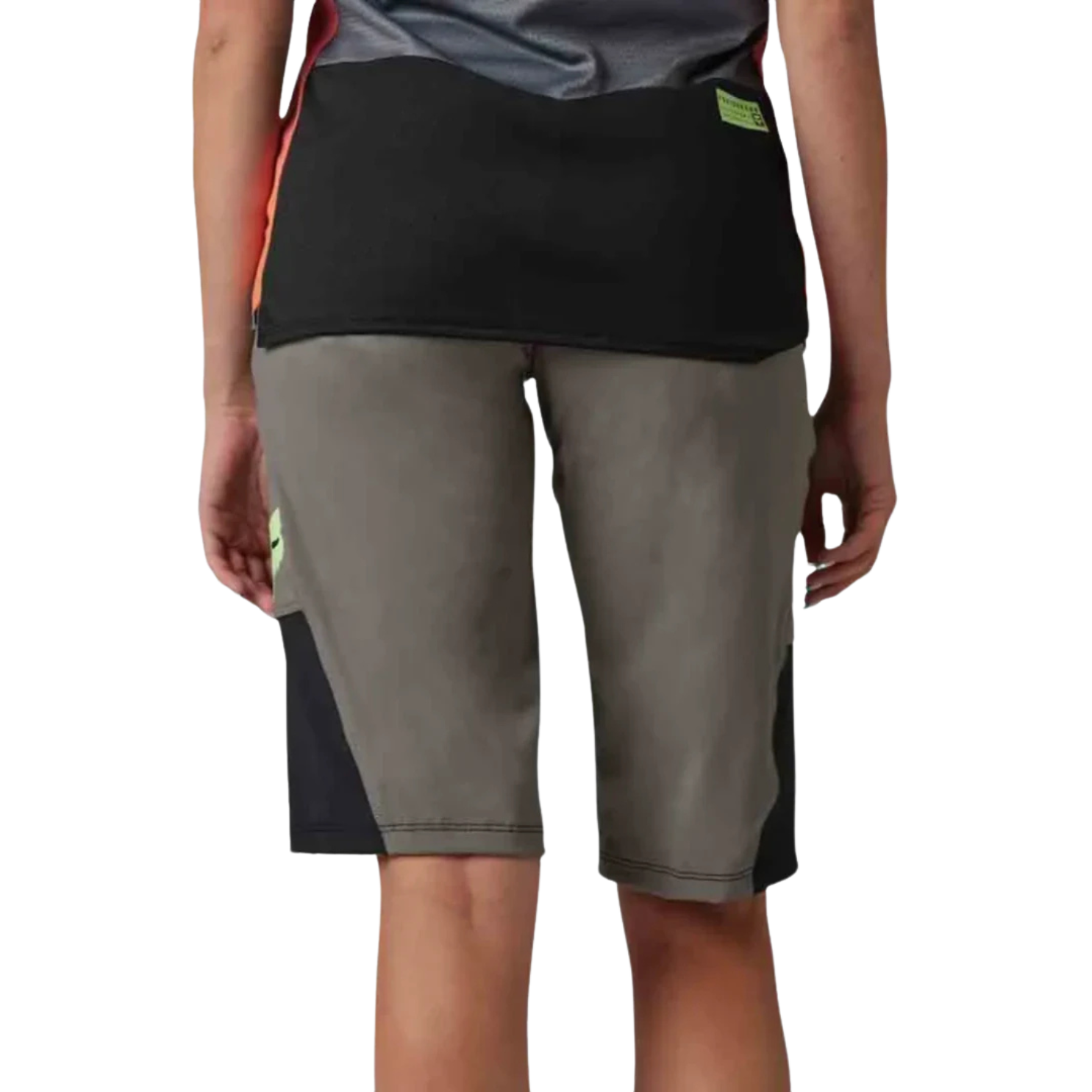Fox Womens Defend Short Race - Pewter