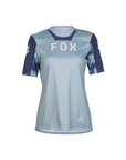 Fox Womens Defend Ss Jersey Race - Gunmetal