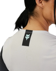 Fox Womens Flexair Ls Race Jersey - Vintage White