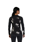Fox Flexair Ascent Dogwood Womens Ls Jersey Black