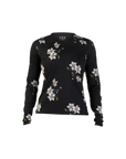Fox Flexair Ascent Dogwood Womens Ls Jersey Black