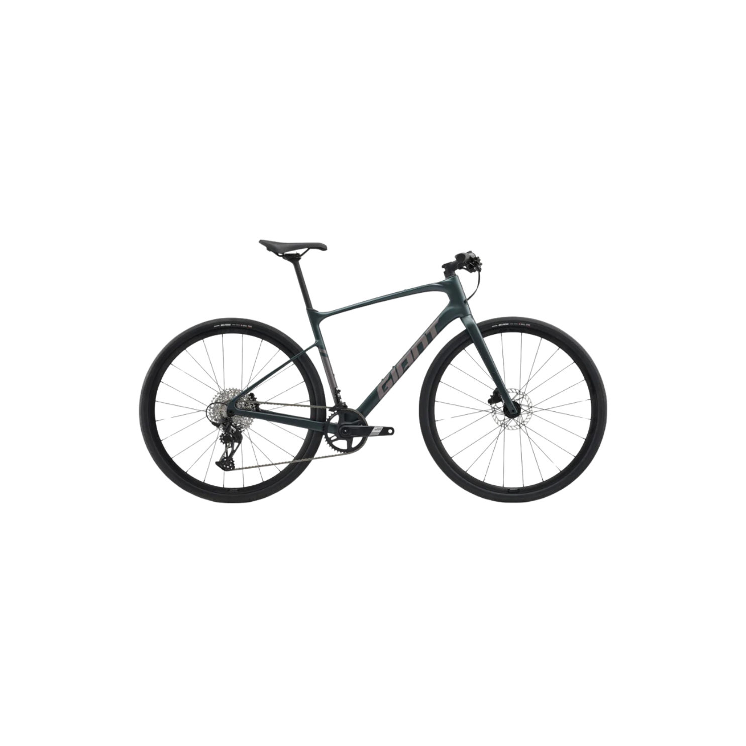 Giant FastRoad AR Advanced 1 公路自行车 - 沥青绿
