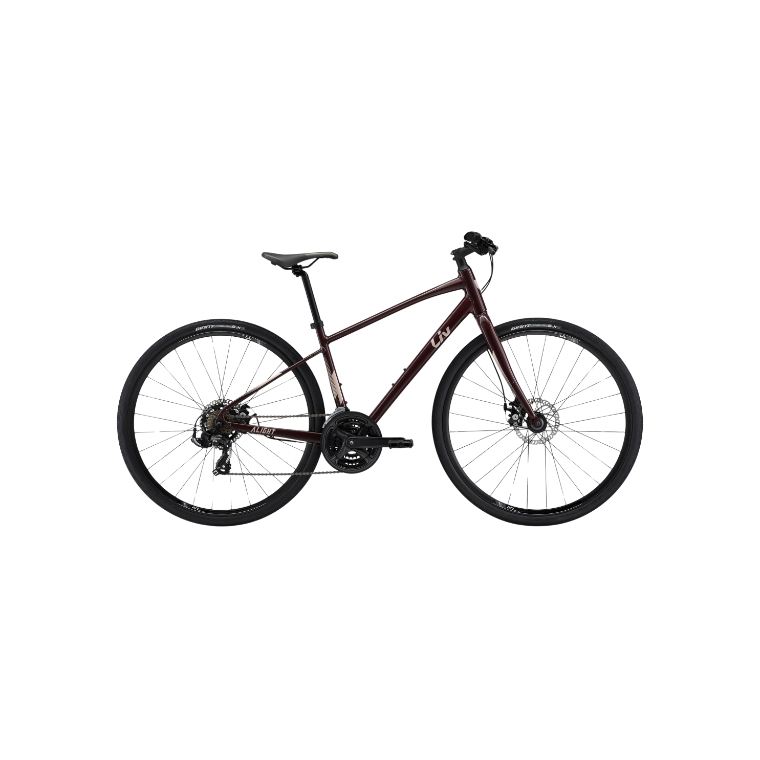 Liv Alight 3 DD Disc 城市自行车 - Figuier