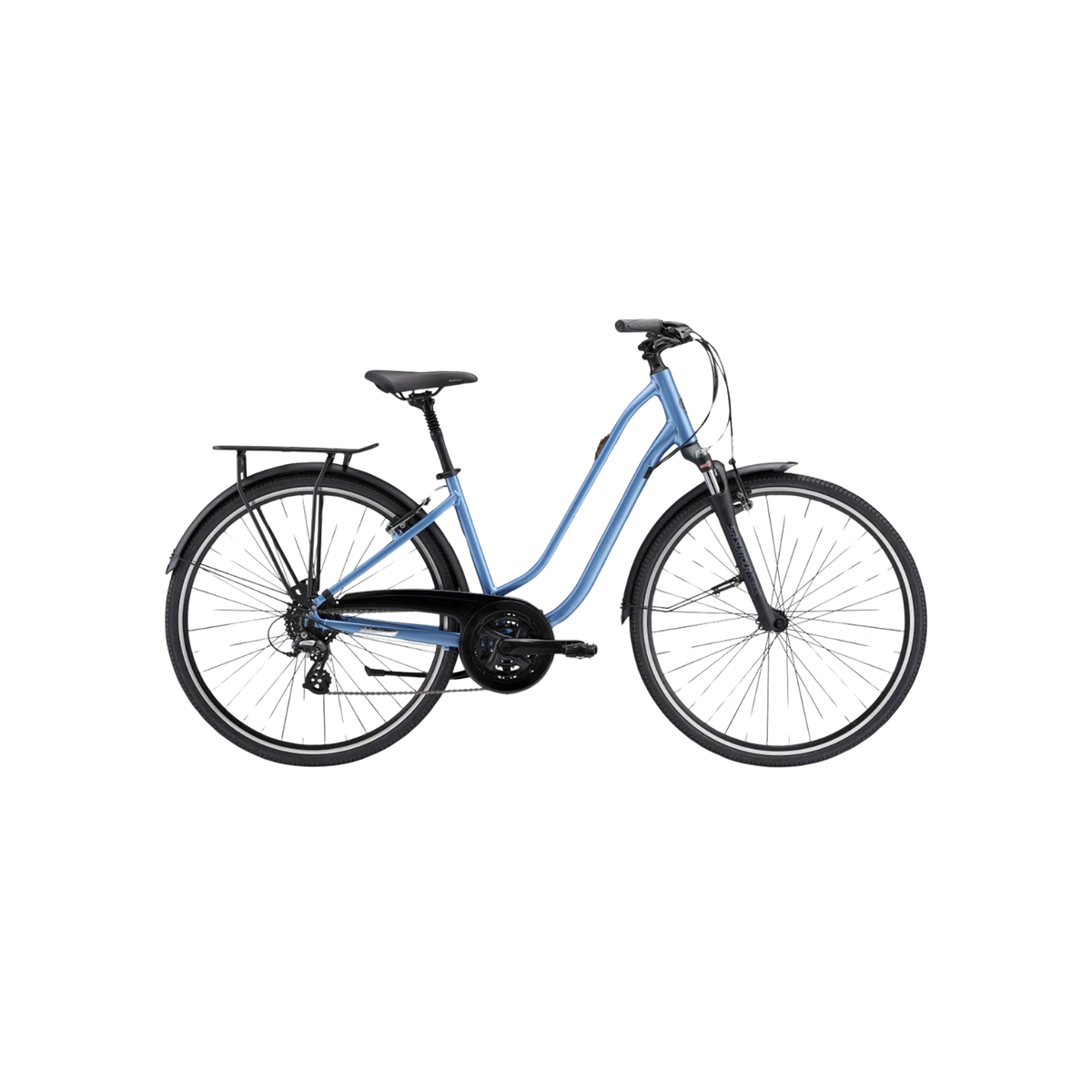 Liv Flourish FS Urban Bike Estoril Blue CCACHE