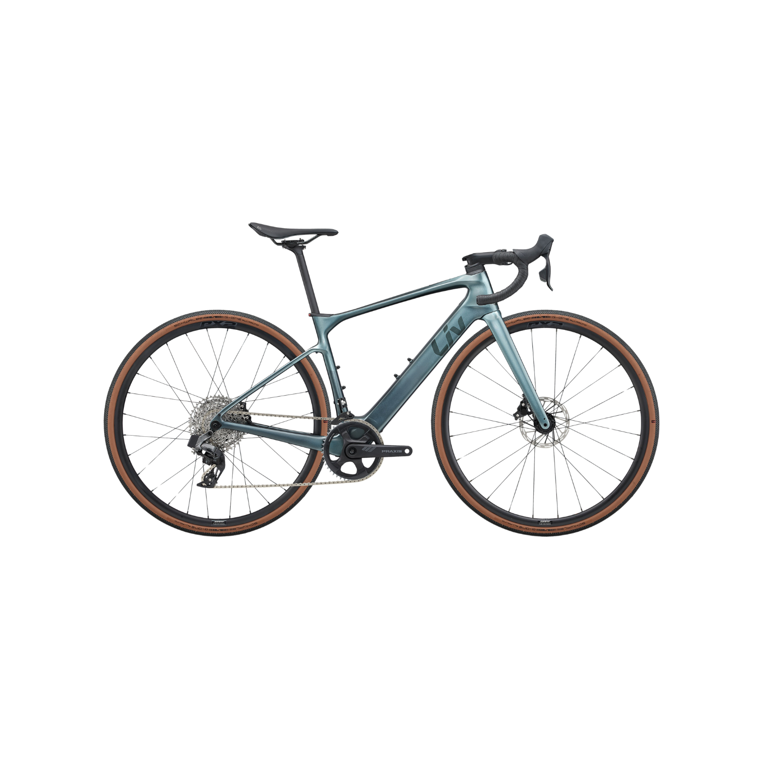 Liv Avail Advanced E Elite AR E Bike Silver Pine CCACHE