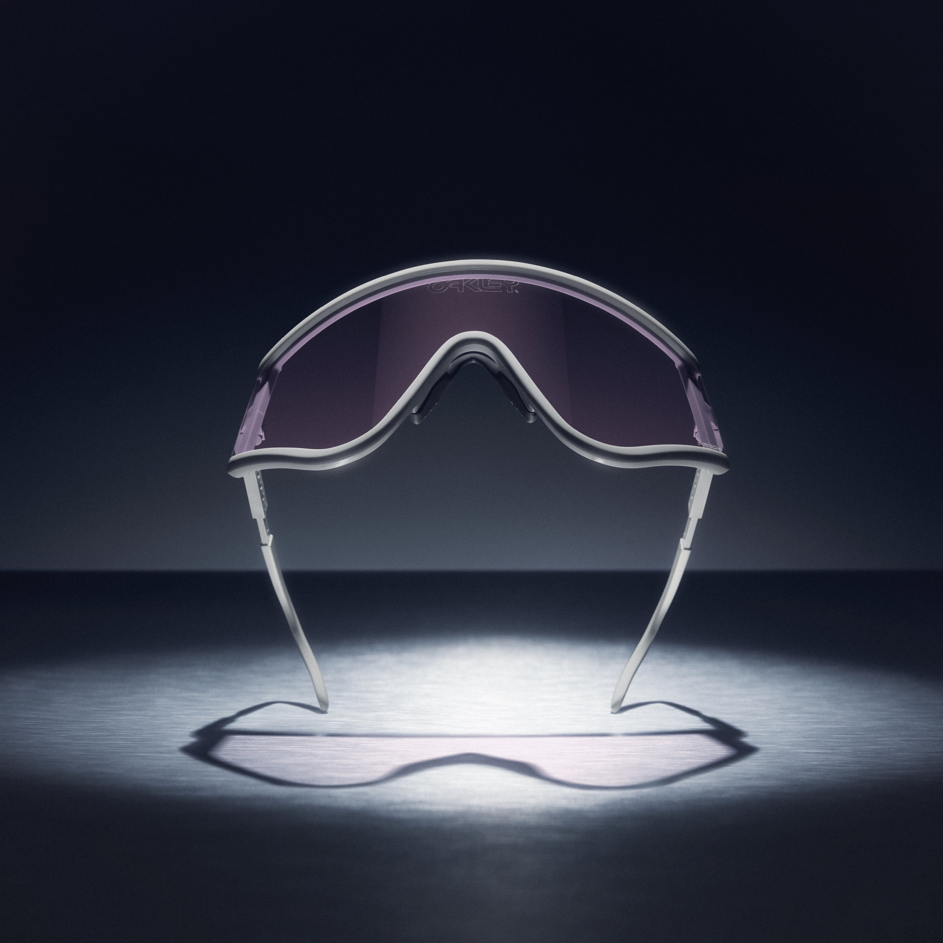 Oakley MUZM Eyeshade - Cool Grey (Prizm Low Light Lenses)