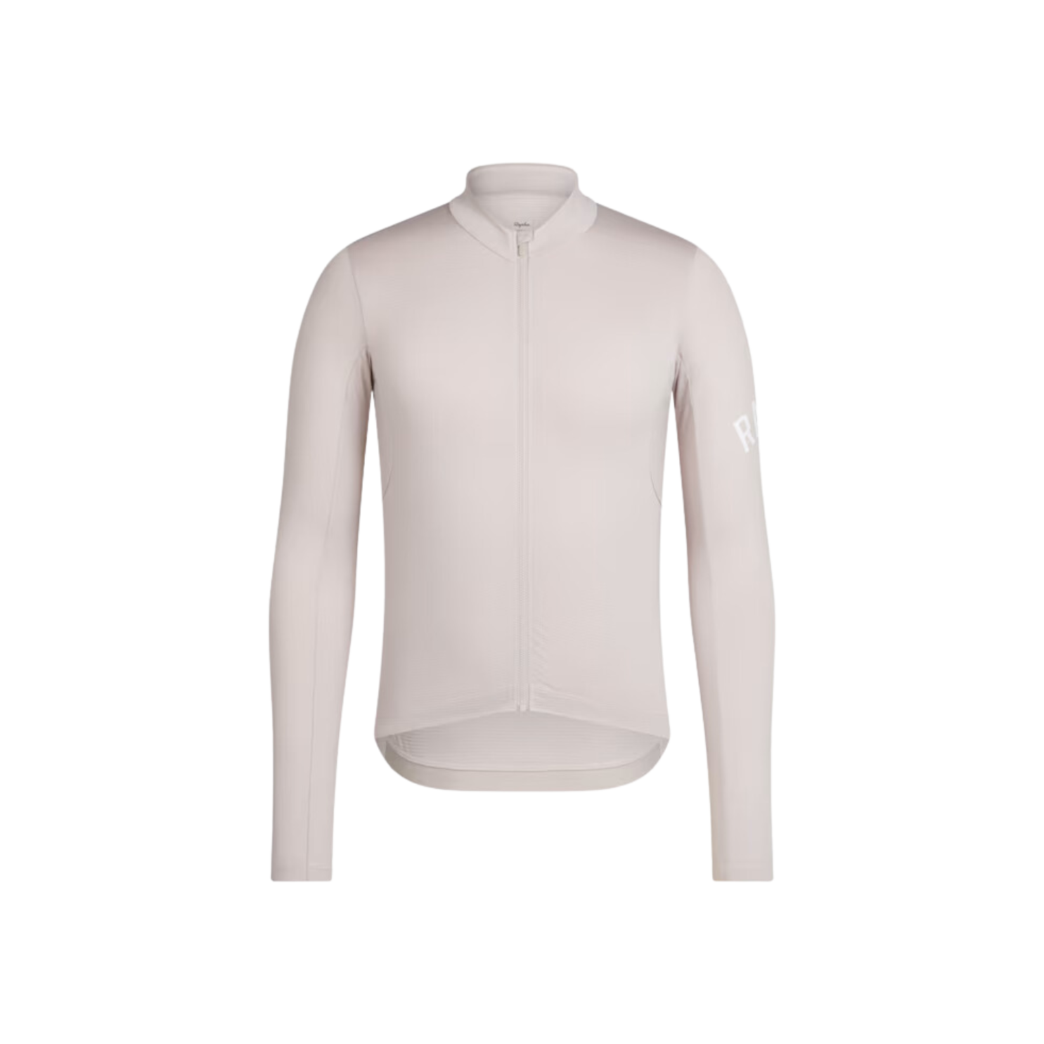 Rapha Pro Team Long Sleeve Midweight Jersey Silver Gray White Alys CCACHE