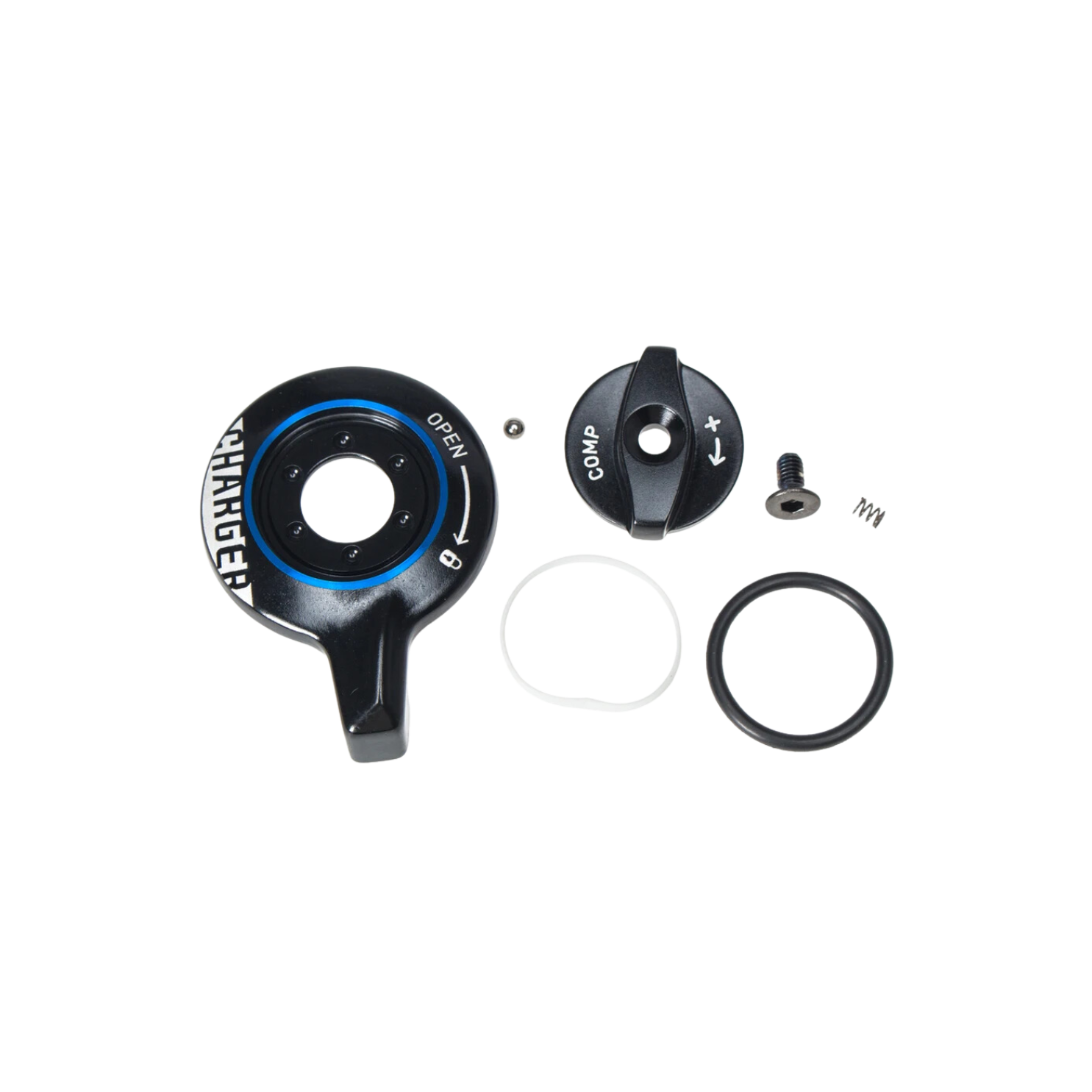 Rockshox Fork Compression Damper Knob Kit - Crown Charger 2 RLC - RS-1