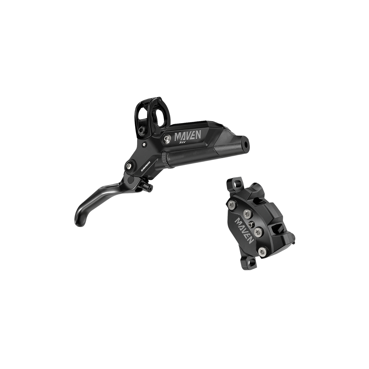 SRAM Maven Silver Disc Brake Lever and Caliper