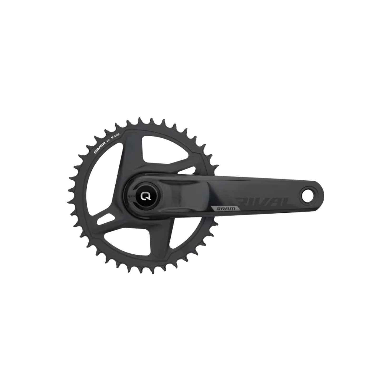 SRAM Rival 1 AXS Wide Powermeter Crank D1 - DUB - 1x12-speed - 40 Teeth - Black