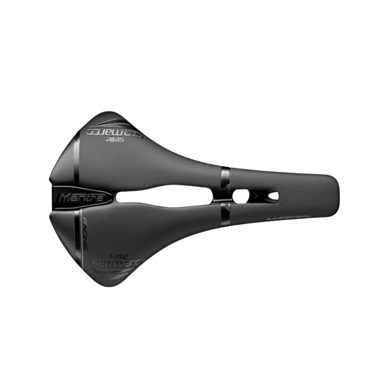 San Marco Mantra Dynamic Open Selle de vélo Mixte Adulte, Noir, 278 mm x 136 mm