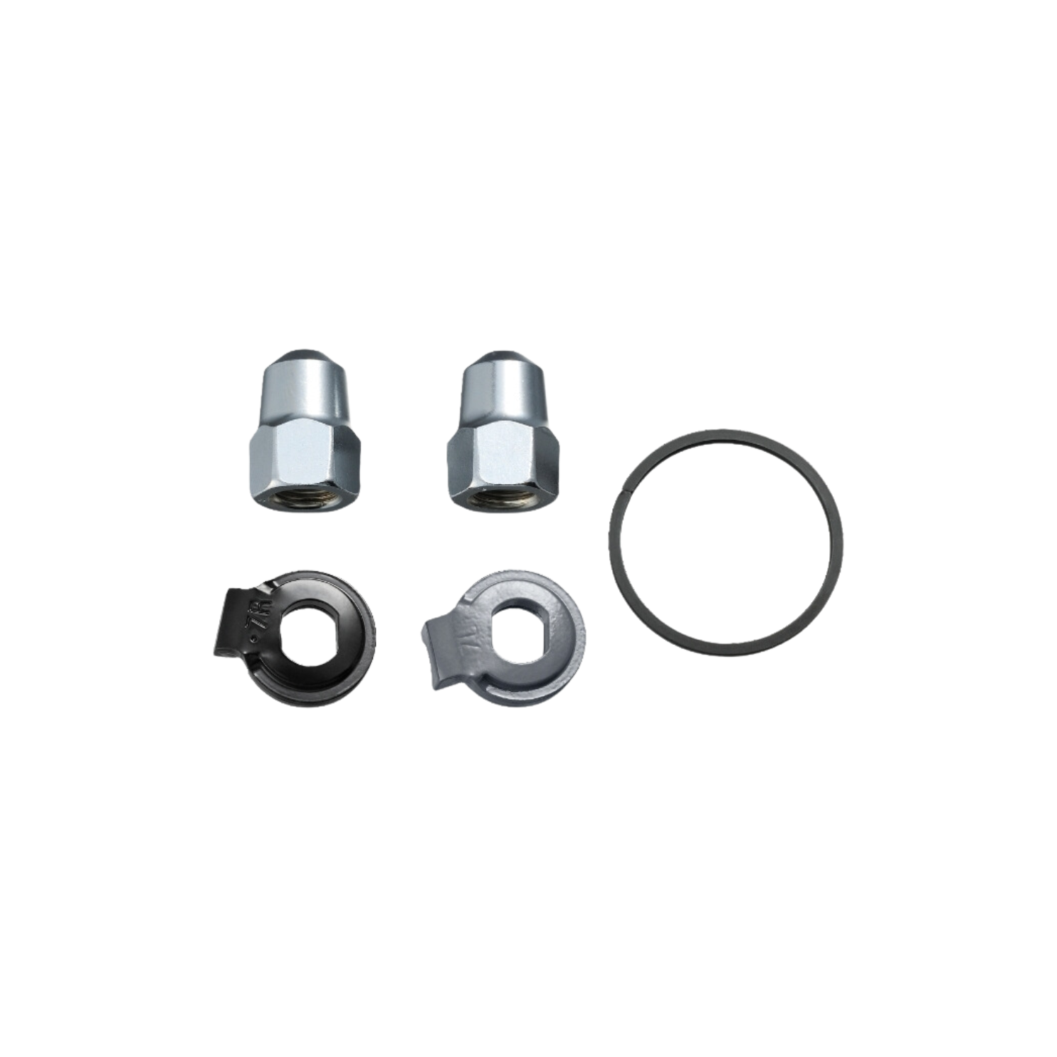 Shimano Sm-S705 Alfine Di2 Components Non-turn Washer & Cap Nut for Track Type End (5R / 5L)