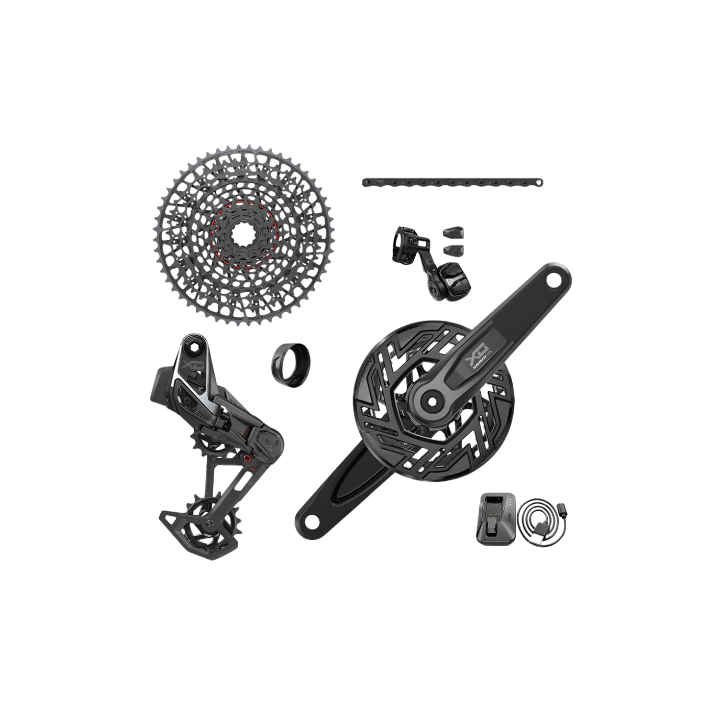 Sram X0 T Type Eagle E MTB Brose Transmission AXS Groupset 160mm CCACHE