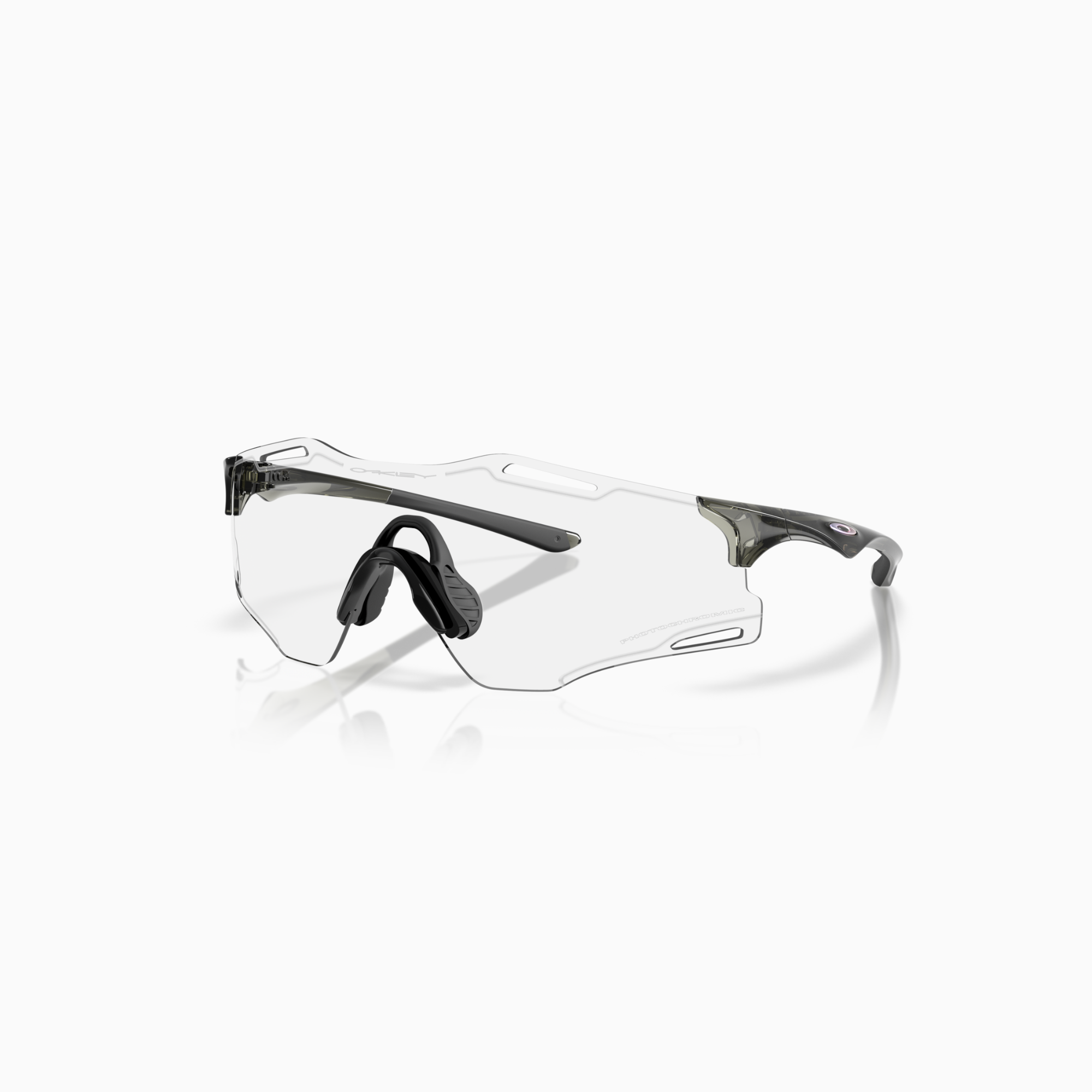 Oakley Cybr Zero Sunglasses - Polished Black (Clear to Black Iridium Photochromic Lens)