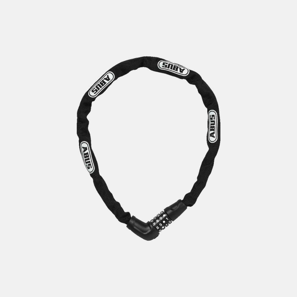 ABUS Steel-O-Chain 5805K Kettingslot - lime / 75 cm