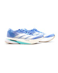 阿迪达斯 Adizero Adios Pro 3 - 水晶白 / 亮柠檬黄 / 渐变蓝