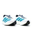 阿迪达斯 Adizero Adios Pro 3 - 水晶白 / 亮柠檬黄 / 渐变蓝