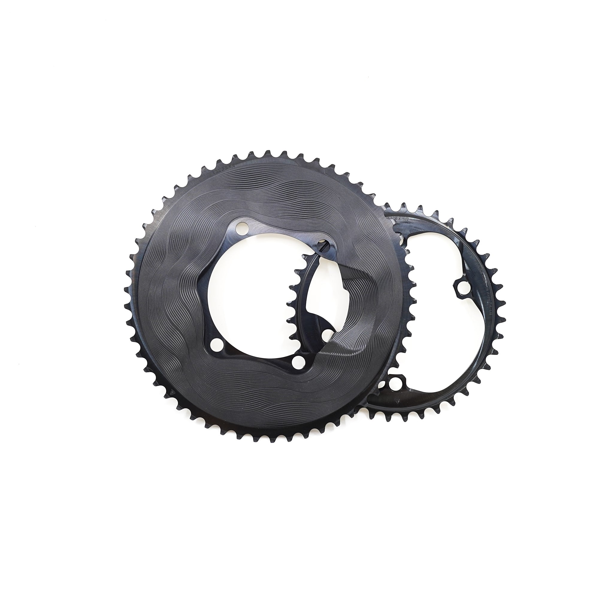 Cover AERO for Alugear chainrings 1 and 2-speed for Shimano