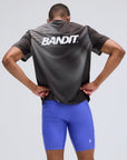 Bandit Running Drift “Breathe Out” 高性能 T 恤 - 黑色