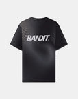 Bandit Running Drift “Breathe Out” 高性能 T 恤 - 黑色