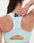 Bandit Running Stamina Scoop Neck Run Bra - Minty Blue