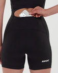 Bandit Running Stamina Square Neck One Piece - Black