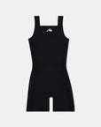 Bandit Running Stamina Square Neck One Piece - Black