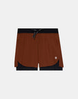 Bandit Running Vento 2-in-1 Run Short - Coffee Bean