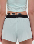Bandit Running Vento 3" Womens Split Short - Minty Blue
